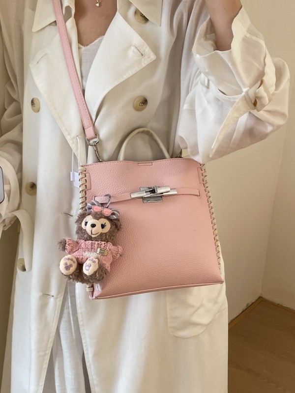 Bolso para mujeres 2026 nuevo estilo de alta calidad de moda tejida bolsa de mano alta textura versátil de viaje mochila de hombro
