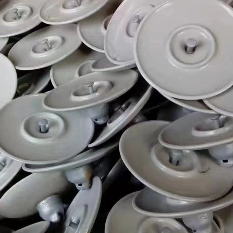 电力交流盘型耐污悬式瓷绝缘子U70BP陶瓷悬式空气动力瓷绝缘子