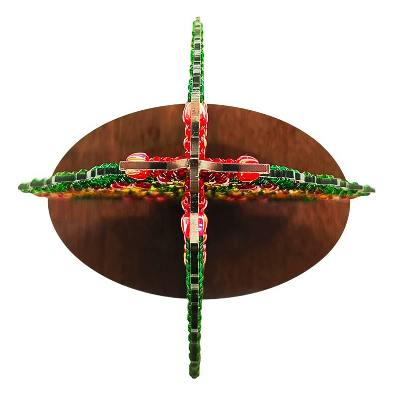 Accesorios para pintura de diamantes, adornos 3D DIY, pintura de diamantes hecha a mano, decoraciones de madera para escritorio, cuadros decorativos disponibles para distribución