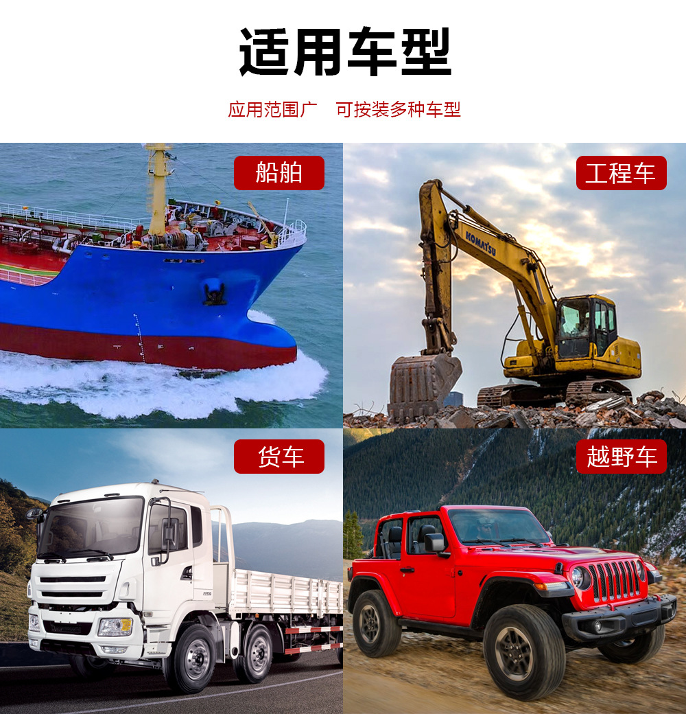 Cross-Border Truck Car Led Work Light Angel Eye Ring 4-Inch 126W Off-Road Vehicle Inspection Light Spotlight Modification