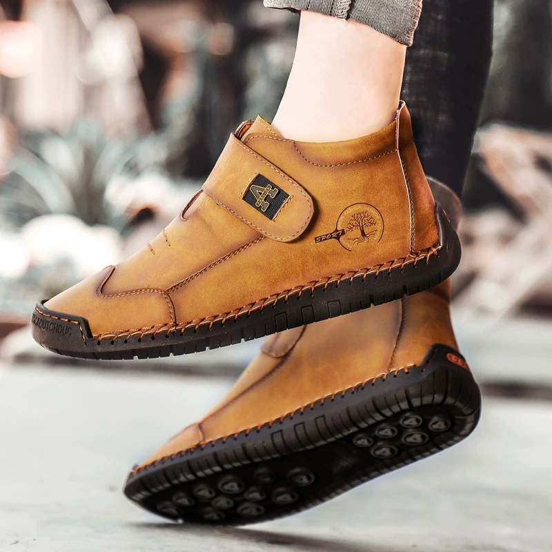 Martens, ботинки, высокая обувь для отдыха на липучке, осень, тренд сезона, plus size