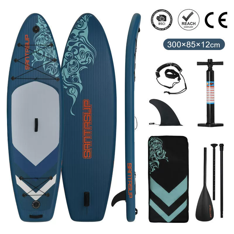 Inflatable stand‑up paddle board (Favorite) — thickened racing SUP, multiple designs, some sets include accessories