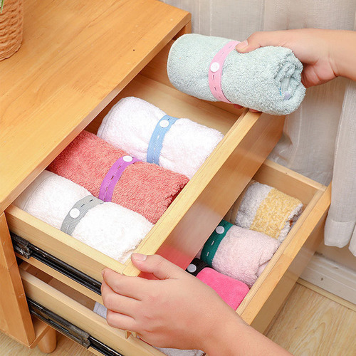 Lara Clothes Storage Belt Closet Organizer Travel Bag Clothing Classification Bundling Rope Colorful Source Wholesale 