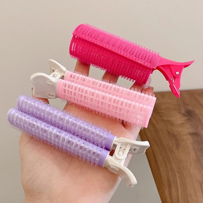 Rizador de pelo combinación raíz del pelo esponjoso cabeza horquilla artefacto de pelo alto Cráneo superior aire Bangs clip que forma el clip