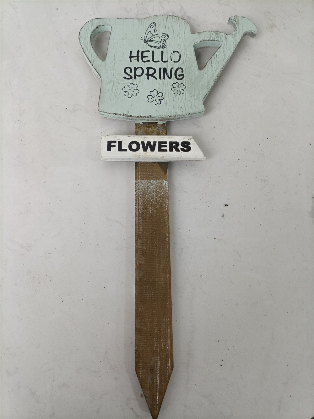 주전자 나무 카드 블루