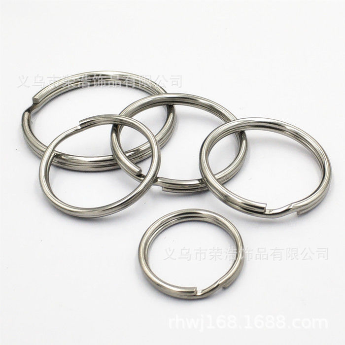 Wholesale iron nickel -plated key ring Metal key ring Hardware…