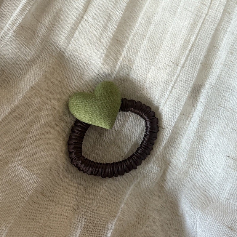 Cuerdas de cabello verdes