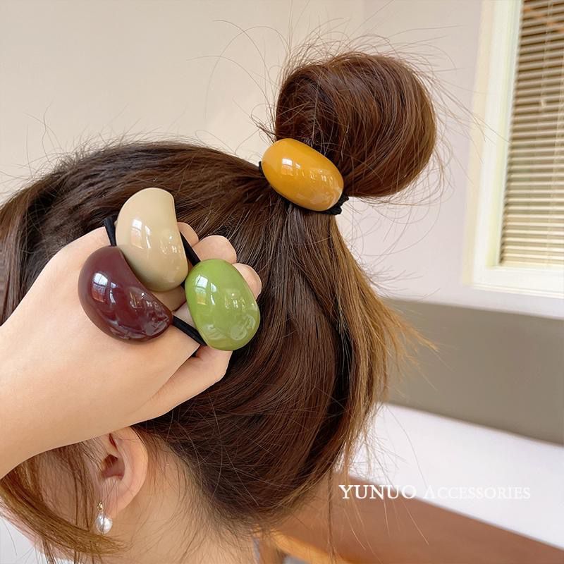 2022年新款简约头绳女韩版网红气质丸子头皮筋发绳优雅马尾发圈女