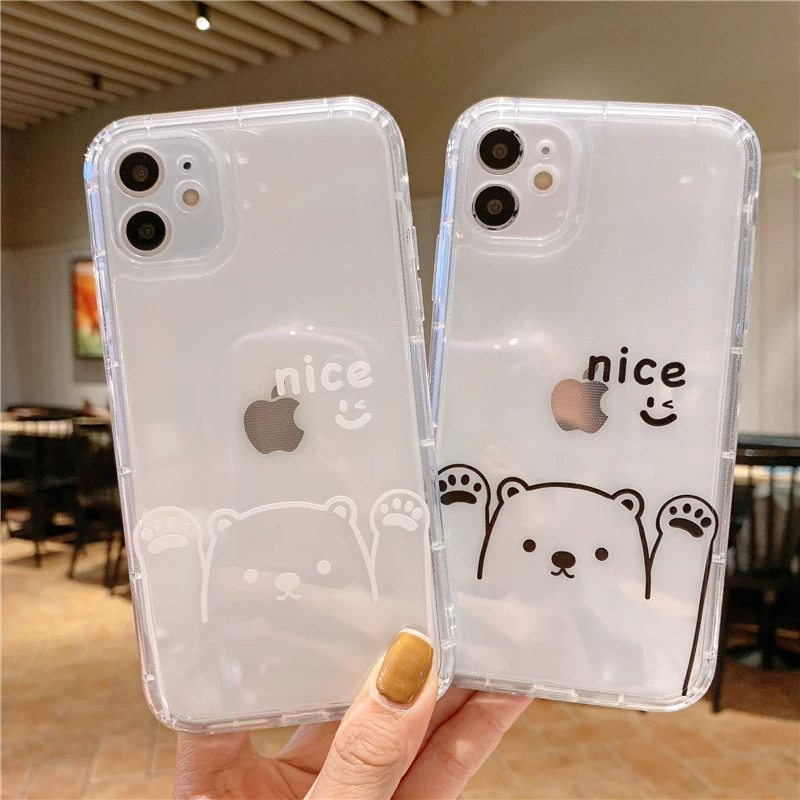 Apple, совместимый мультяшный чехол для телефона, силиконовый iphone12, 12 Pro Max