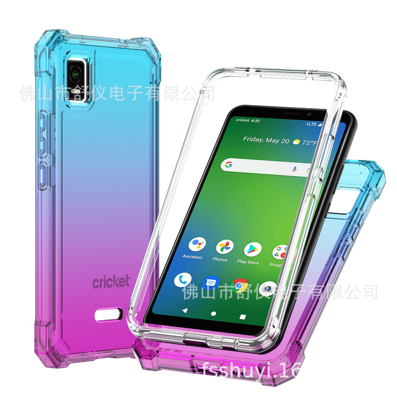 SUitable for ONe PlUs N300 GradieNt Mobile PhoNe Case Wiko Voix U616AT Frame with Film Protective Case