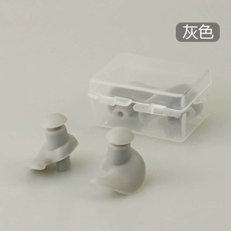 Silicone waterproof earplugs for swimming, factory direct supply, wholesale