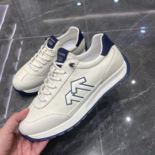 跨境秋季新款厚底耐磨磨砂真皮拼接阿甘鞋英伦时尚男鞋户外休闲鞋