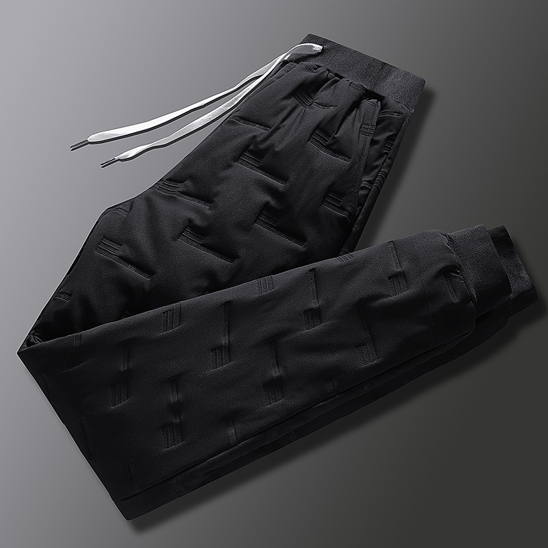 2025 Spring/Autumn Men's Japanese Style Minimalist Teen Style Casual Windproof Pants, Perfect for Layering with Casual Cotton Pants (Instagram Style)