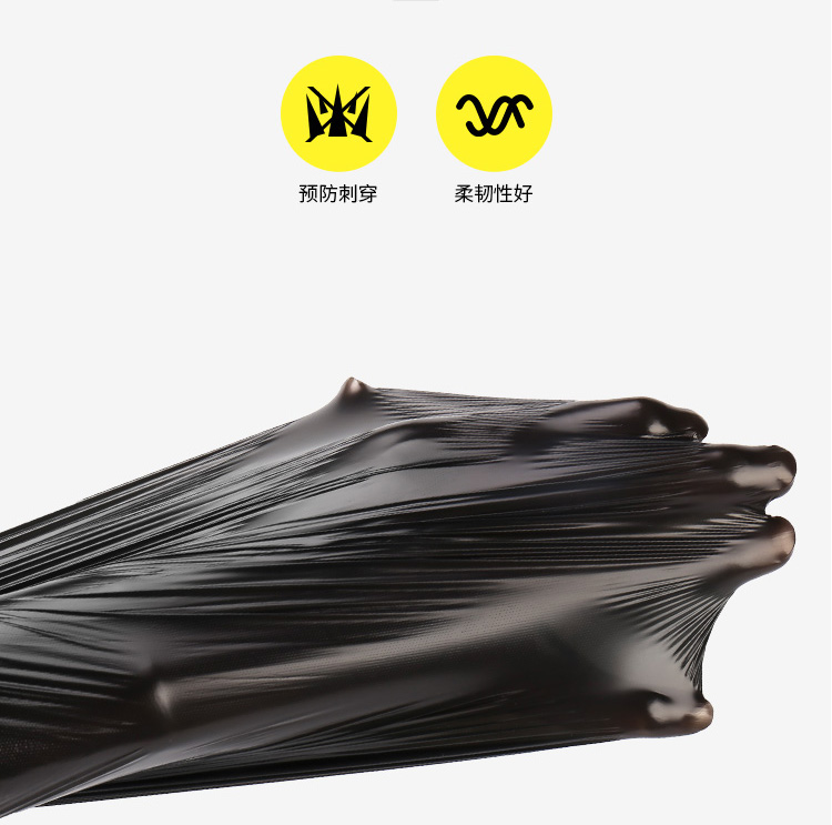 Handheld garbage bag for home use