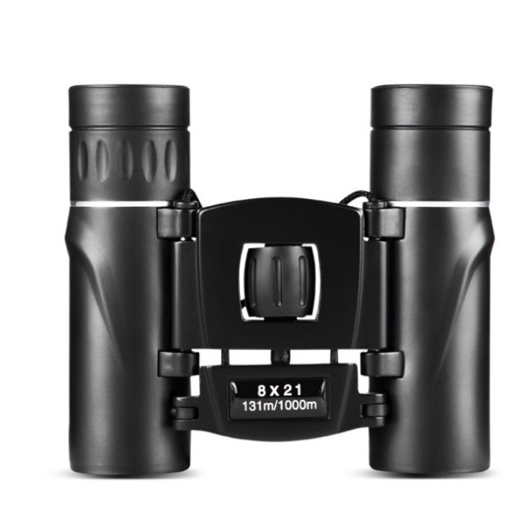 工厂批发8X21双筒望远镜高倍高清户外旅游看演出迷你便携式望眼镜