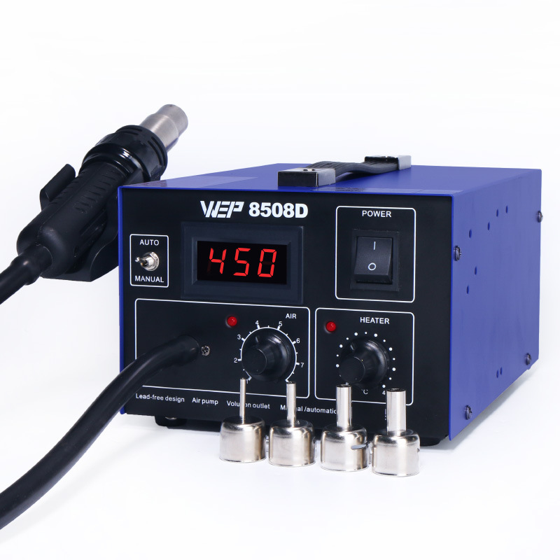 メーカー直販WEP-8508D恒温デジタル熱風溶接台熱風修理台|undefined