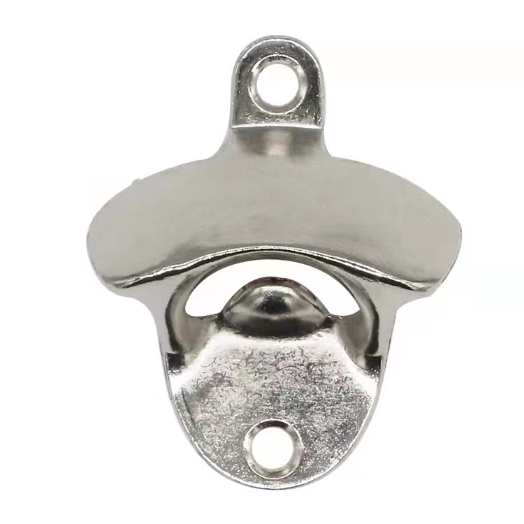 Abridor de botellas de cerveza de aleación de zinc montado en la pared abrelatas de botellas antiguas Rojas abrelatas de botella de aleación de cobre antiguo rojo grueso