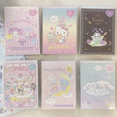 漫画かわいい少女心クロミカラーページ便箋メモ帳貼り紙本学生伝言本手帳