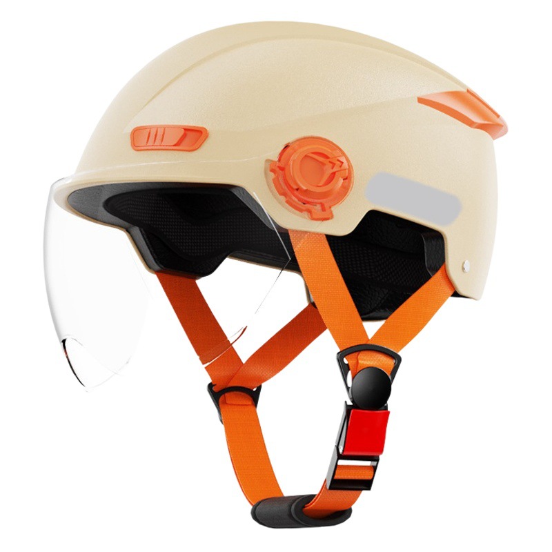 La fábrica selecciona estrictamente el nuevo casco de seguridad universal estándar nacional de la batería del coche de los hombres y de las mujeres del casco del coche eléctrico de la clase B del estándar nacional