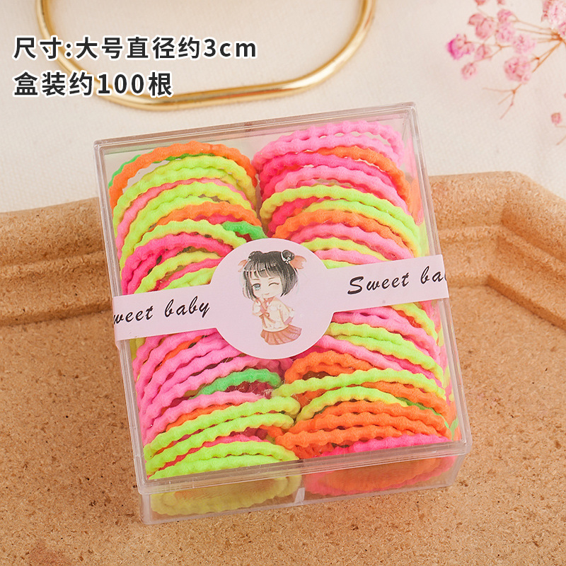 Banda de goma para niñas y niños no duele el cabello banda de goma elástica niña bebé banda de pelo lindo niña tocado