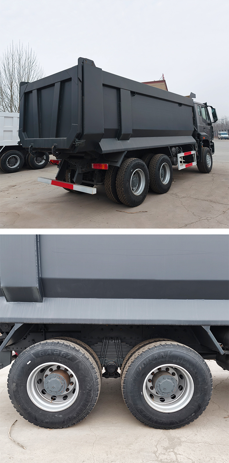 Export Heavy Duty Howo 6X4 Dump Truck, Mining Dump Truck, Howo 10-Wheel Dump Truck for Construction, Available for Test Drive