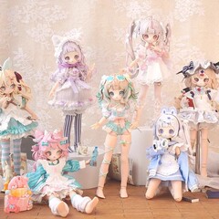 现货正版万梦SugaryGirls bjd可动人偶onemore8分MJD盲盒女生礼物