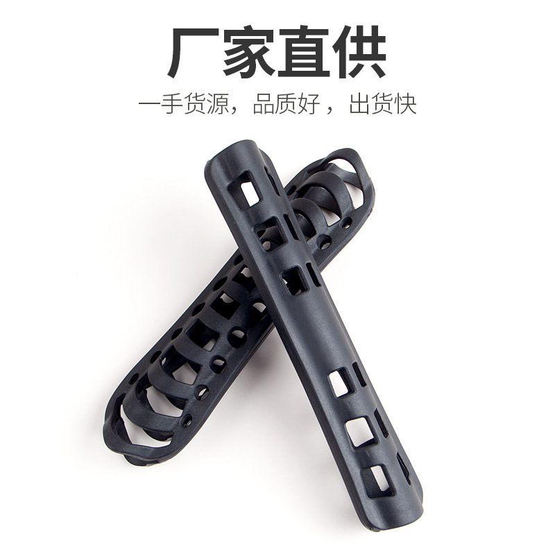 Black Die Casting Handle Accessories DIY Toolbox Handle Plastic Replacement Handle Plastic Accessories