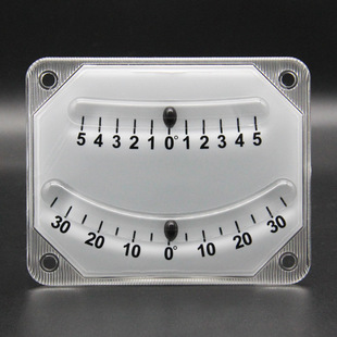 Vehicle-mounted ship slope meter High precision measuring angle Tilt instrument Level double tube steel ball angle meter
