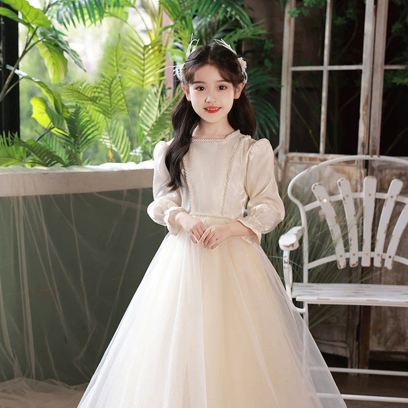 Детское платье на день рождения светло-экстравагантное нишу высокого класса