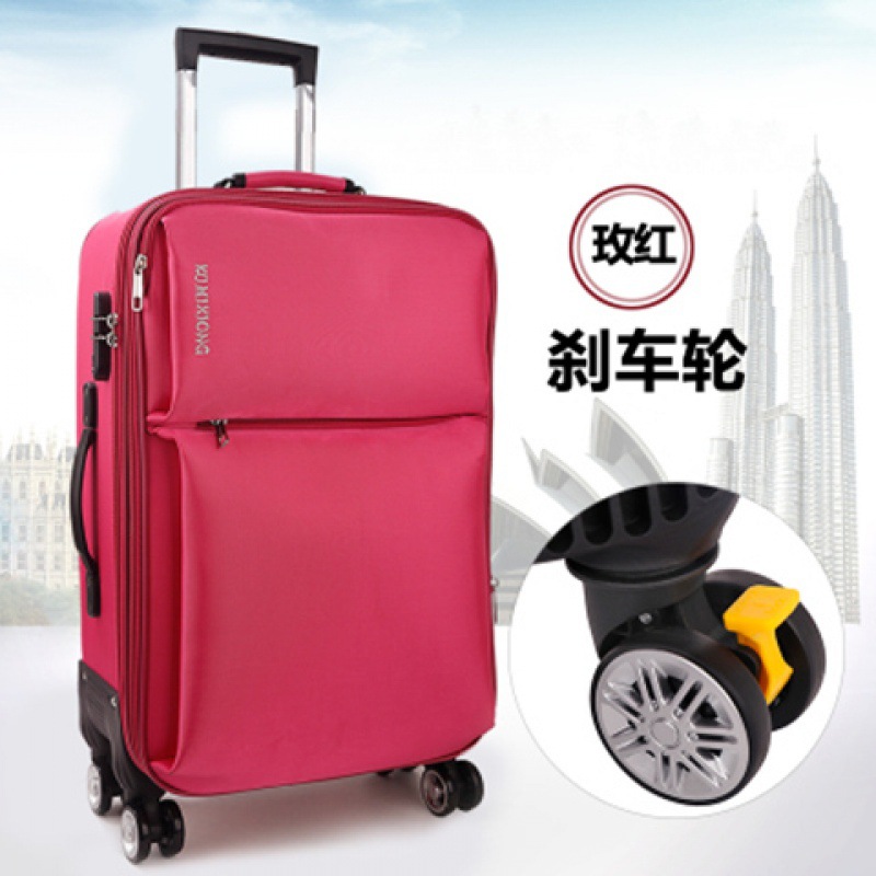 로즈 레드 내마모성 옥스포드 천 브레이크 휠