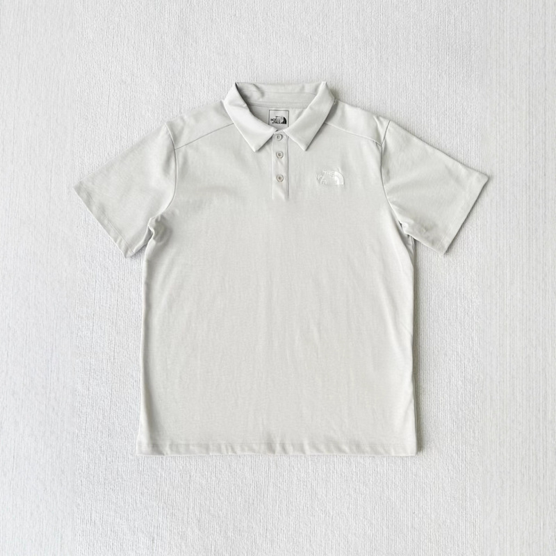 北脸经典小logo刺绣翻领polo衫夏季短袖男女同款T恤休闲百搭上衣|undefined