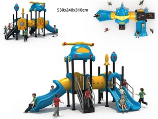 Slide Large Outdoor Kindergarten Community Swing Combination Toy Children's Multifunctional Amusement Equipment Slide 89