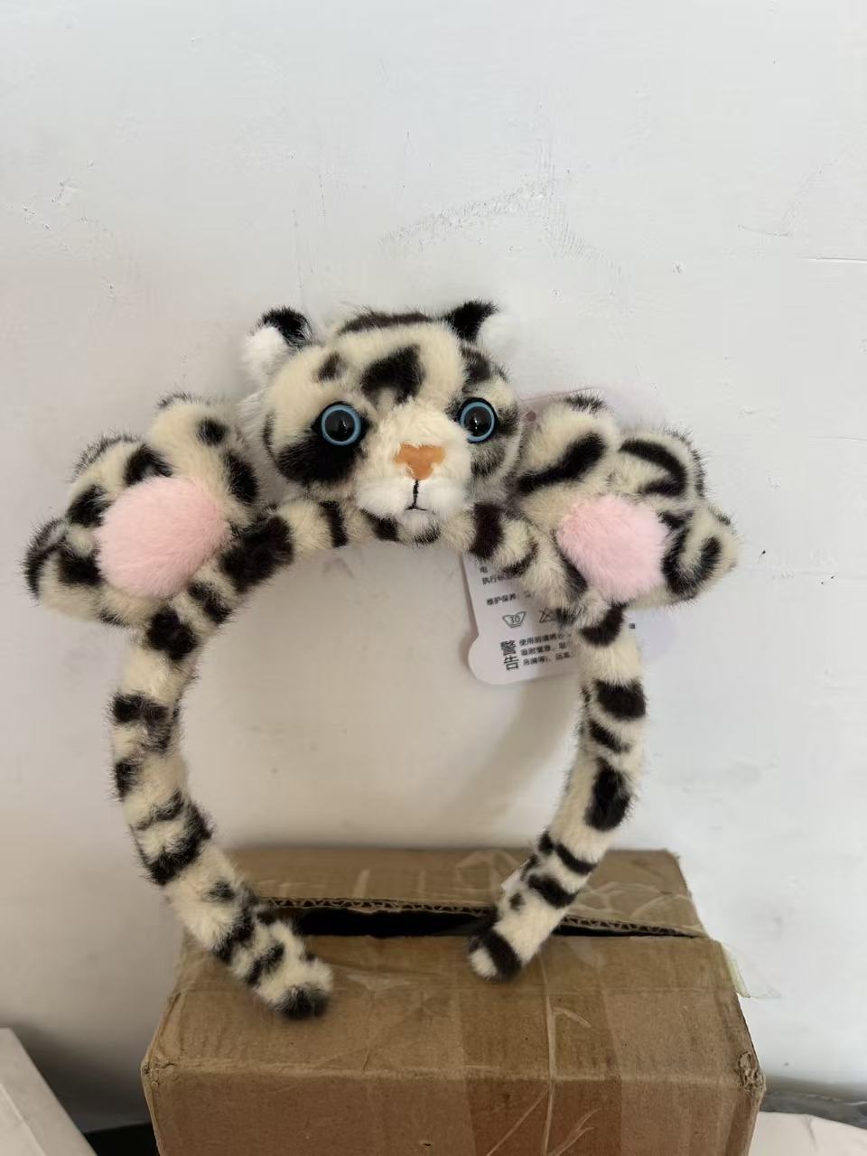 Snow Leopard Claw Headband