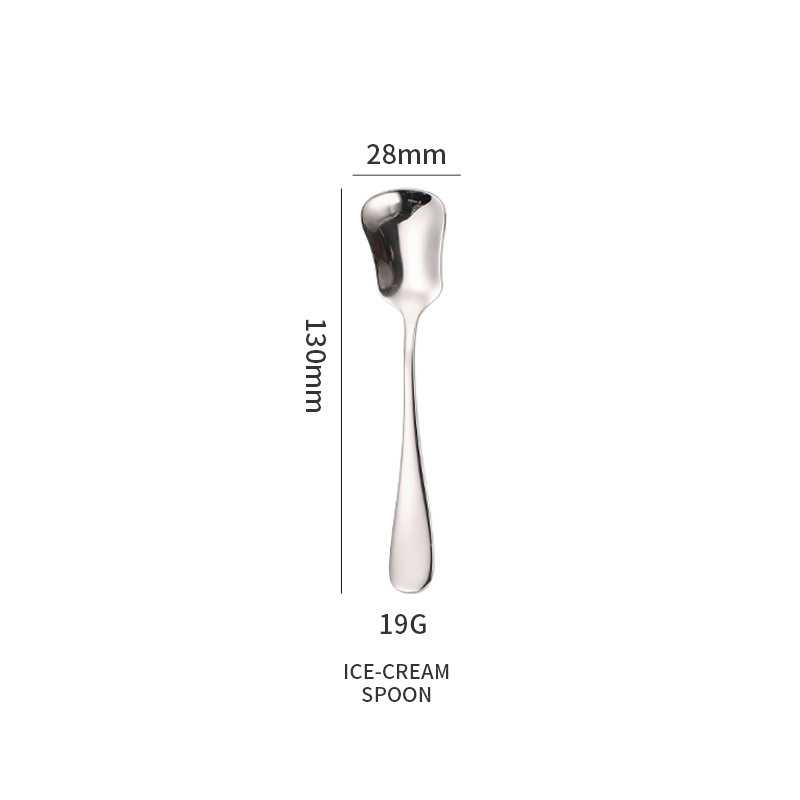 1010ステンレス食器ステーキナイフフォークスプーンサービス共通スプーン漏れコーヒー攪拌スプーン氷スプーンケーキシャベル卸売り|undefined