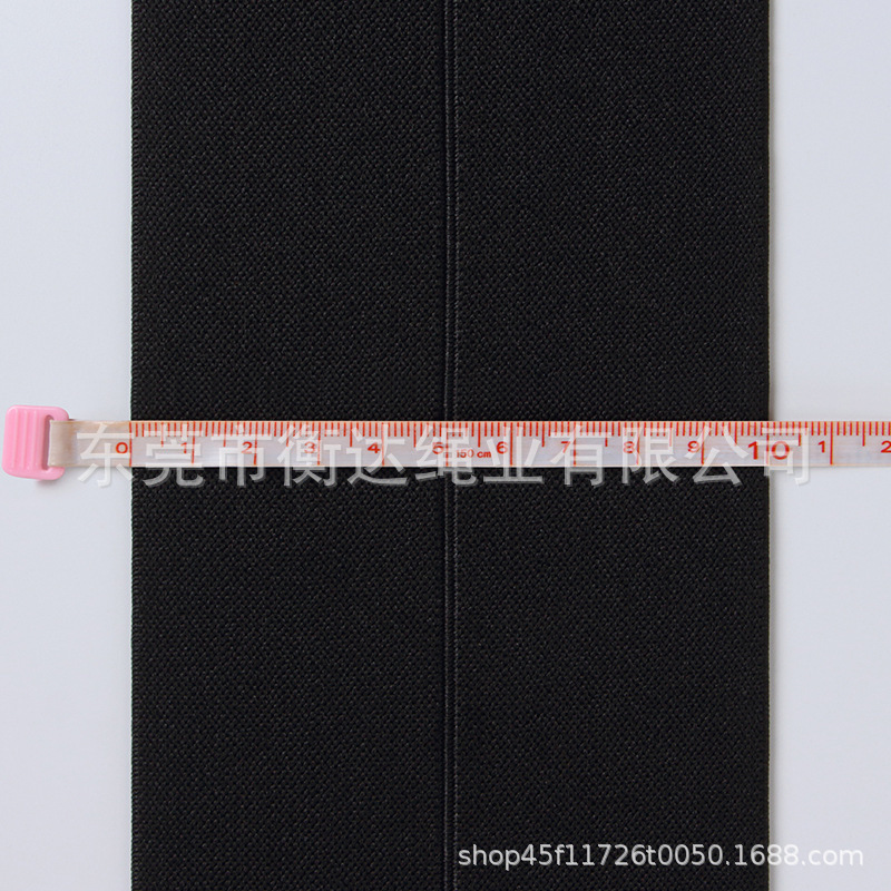 Stock 4 - 10cm color blanco y negro de nylon doblado cinturón elástico vestido de mujer cinturón elástico accesorios