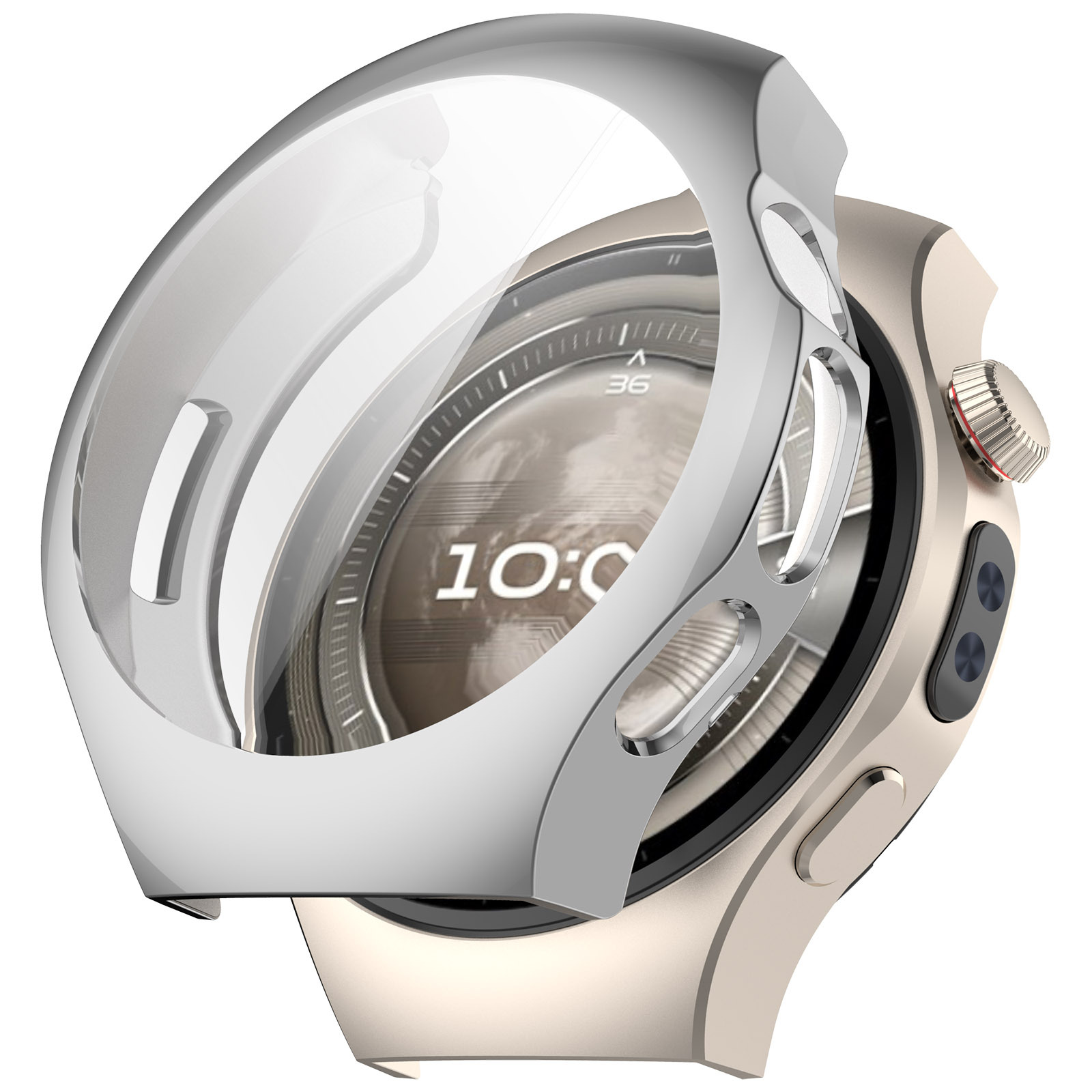 Xinyuan Shuntong is suitable for the Huawei watch5 protective case with a 42MM tempered film and a full 46MM integrated case and film watch case undefined