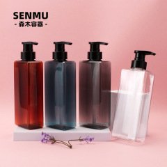スポット 400ml500ml ホテルハンドソープシャワージェルボトル浴室プッシュ式ローションコンディショナーシャンプーボトル