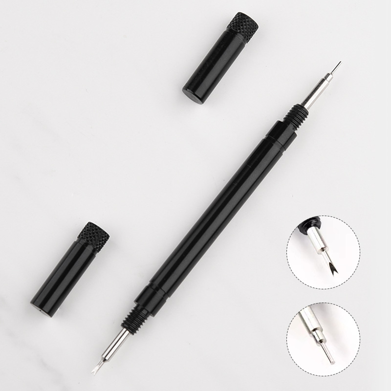 厂家现货圆筒生耳批金属耳批调表带耳批拆装手表带工具双头批拆卸