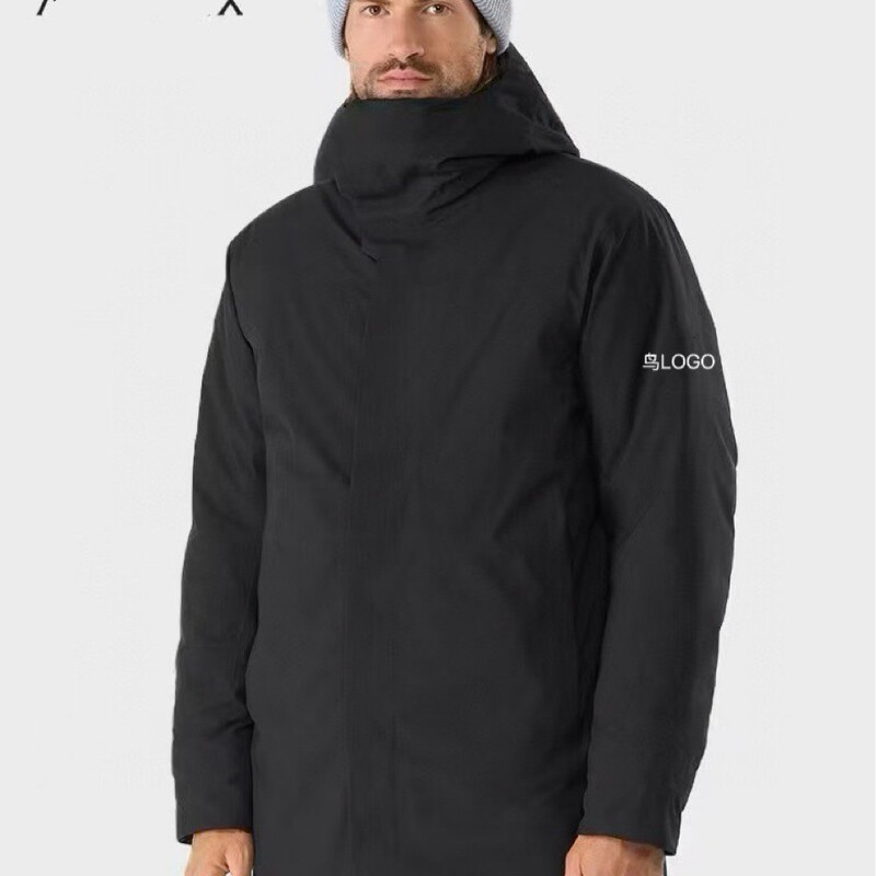 2025 Windproof, Waterproof, and Warm Parka Coat Filled with 850 Goose Down, All down Feathers Are Large, with Double Layers Inside and Outside