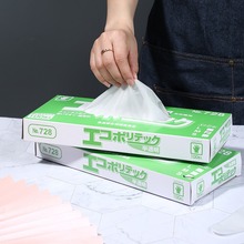 231AAG.彩盒装抽取式餐饮手套 食品级CPE 加厚一次性手套批发