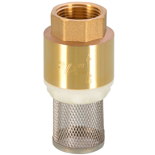4 minutes 6 minutes 1 inch brass water pump pump bottom valve with filter water pipe one-way valve reverse check valve