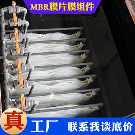 MBR膜片膜组件 中空纤维帘式MBR膜片 浸入式复合生物膜MBR膜