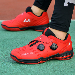 Revers Brand Badminton Shoes Men's Shoes Quick Swivel Buckle Youth sneaker Children's Training Competition Shoes Women