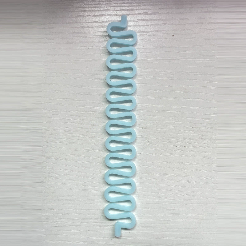 Hair Braid Tool, Spiral Styling Insert, Soft Plastic, 18.5 cm, Multi-Color