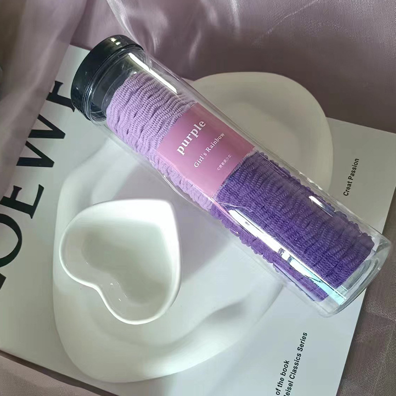 Diadema sin costuras tocado accesorios para el cabello banda para el cabello estilo coreano femenino Cola de Caballo corbata pelo no duele banda de goma elástica pelo cuerda al por mayor