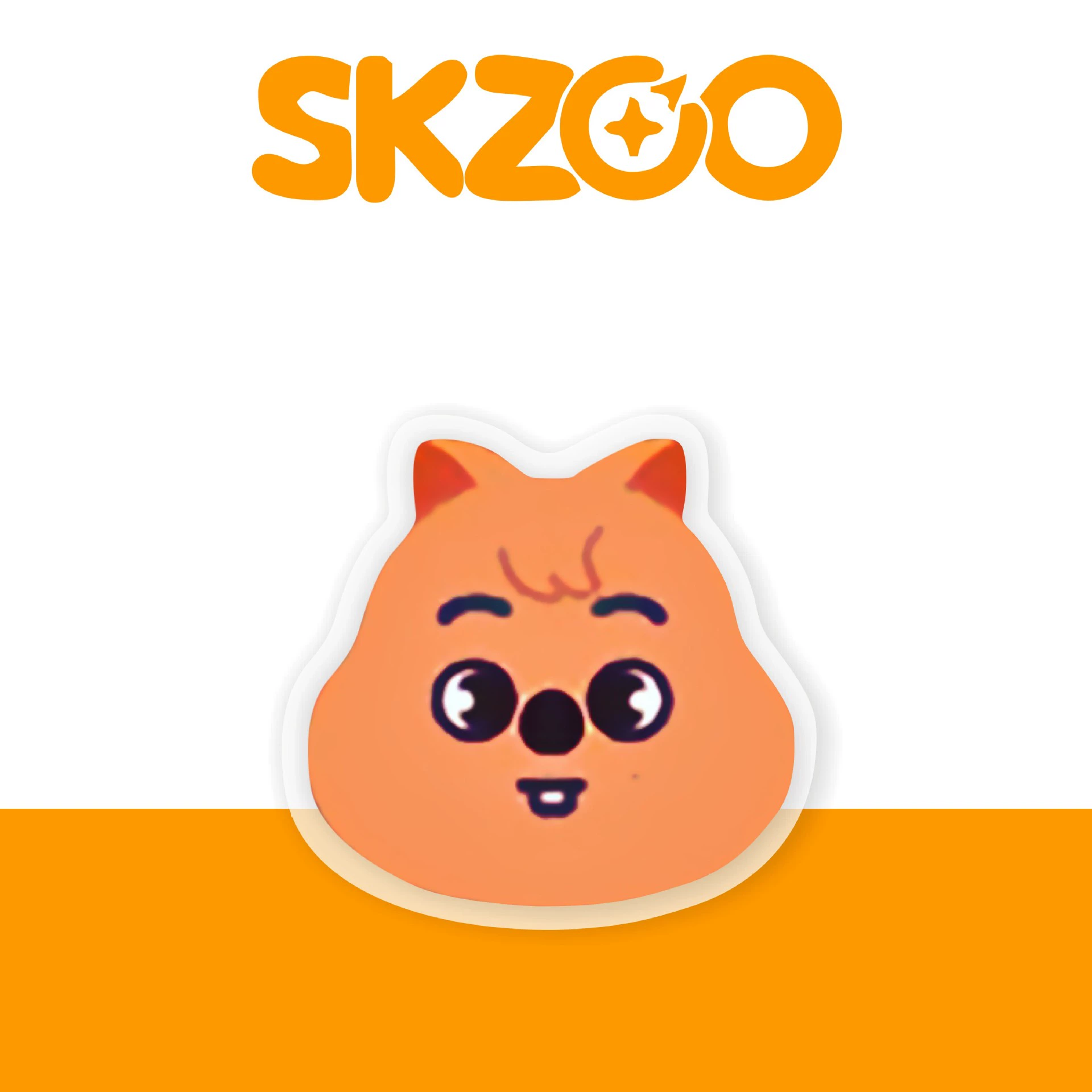 Акриловый держатель для телефона (SKZOO) cartoon выдвижной поп-сокет, 5,5 см, легкий