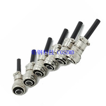 军规圆形连接器, VG95234 反卡扣式  22-22P  有军绿色