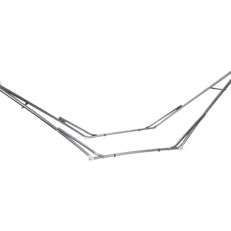 Viajes de ocio acampar al aire libre Columpio de interior y plegable soporte de lona sola hamaca mecedora al por mayor