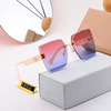 Fashionable sunglasses for adults, comfortable retro trend glasses, simple and elegant design