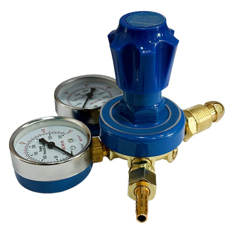 Завод питания стабильный газовый баллон редуктор давления ацетилен кислород газовый манометр оптом измеритель давления редукционный клапан